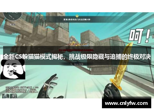 全新CS躲猫猫模式揭秘，挑战极限隐藏与追捕的终极对决